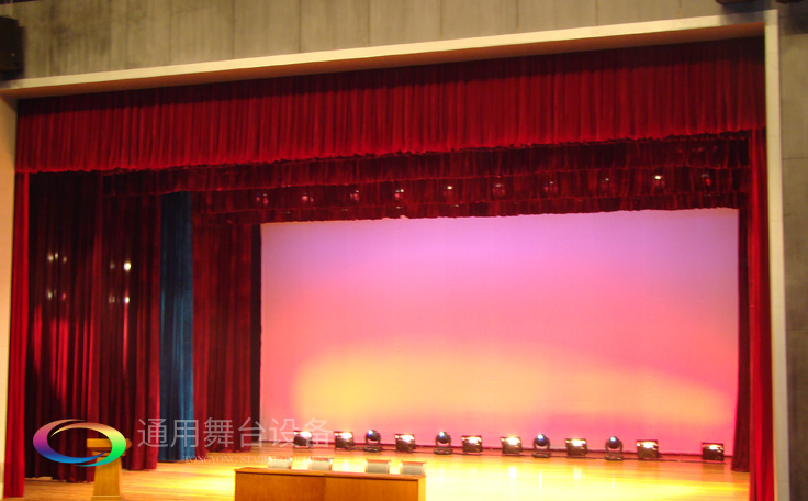 舞臺顏色更明亮，色調(diào)更鮮艷！舞臺阻燃幕布色彩搭配建議