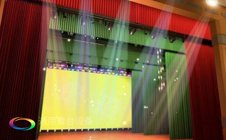淮安市淮陰開明實(shí)驗(yàn)學(xué)校報告廳 機(jī)械舞臺吊桿、剛性防火幕項(xiàng)目竣工